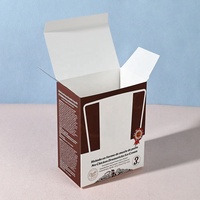 Impression de boîte personnalisée ISO FSC RoHS recyclés estampage à chaud en relief CMJN carton papier sel de mer boîte
