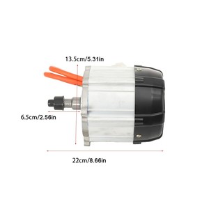 Motor de CC de Alta Velocidad de Grado Industrial de 1000 W, Síncrono de Imán Permanente para Triciclos de Pasajeros - Product Image 5