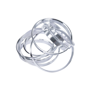 Anillos de aluminio para rueda de coche, espaciadores de rueda de aleación céntricos, 4 Uds. - Product Image 3