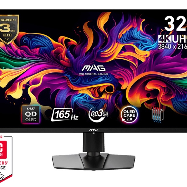 Wholesale for MAG 321UP QD-OLED 32-Inch 165Hz 4K HDR 400 Frameless Design Adjustable Stand Flat Gaming Monitor 0.03ms Response