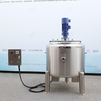 Machine de traitement au lait de yaourt en verre, appareil industriel de ébullition au gaz électrique canne à sucre, réservoir en ébullition