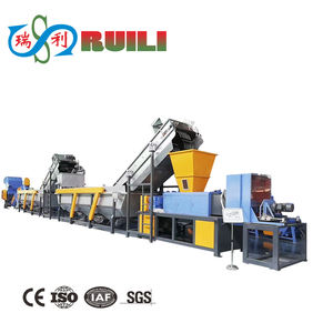 新しい800キログラム/時間自動PPプラスチックPEフィルム洗濯機リサイクルライン用ドライヤー付き - Product Image 5