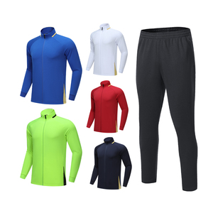 Customized High Quality Track Suit For Mens Casual Wear Mens 2 Pieces Full Zipper Gym <b>Jogging</b> Suit - Product Image 5