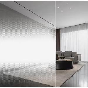 <b>Frosted</b> Gradient One Way Self-adhesive Modern Decorative PET Window Glass <b>Film</b> Smoke Fog - Product Image 3