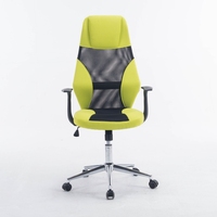 Chaise de Direction Pivotante avec Dossier en Maille, pour Bureau, École et Visites, Vente en Gros