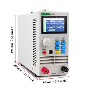 Instrumentos de medición electrónicos para la venta, carga electrónica de CC programable, de un solo canal, carga electrónica de CC, ET5410