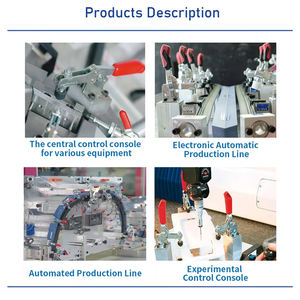 Loquet <span class=keywords><strong>à</strong></span> levier réglable en acier inoxydable 304, <span class=keywords><strong>à</strong></span> dégagement rapide, pour machines industrielles, petites boîtes en bois et armoires - Product Image 5