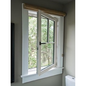 Fenêtre à battant en aluminium ALUFRONT AAMA à cadre fin avec grilles, étanche à l'air et à l'eau, pour la décoration résidentielle urbaine - Product Image 3