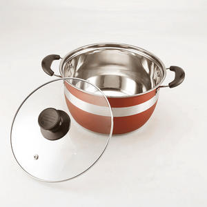 Paslanmaz Çelik 8 Parça Tencere Seti Çorba Tenceresi Sütlük Tava Kalınlaştırılmış Çift Tabanlı Modern Tasarım Üniversal - Product Image 4