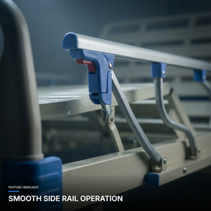 Cama Médica Manual Económica <span class=keywords><strong>de</strong></span> Dos Manivelas para Beneficencia - Product Image 5