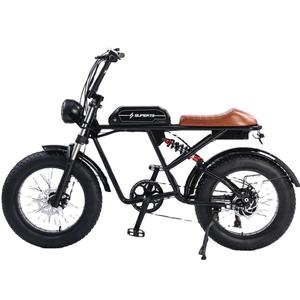 Ventas de fábrica Super 73RX Ebike 7 velocidades todo terreno 20 ''bicicleta de montaña eléctrica 500W 48V bicicleta eléctrica para adultos Fat Tire Ebike - Product Image 3
