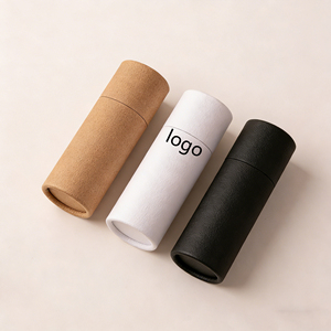 Eco Friendly Carton Round <b>Box</b> <b>Empty</b> Biodegradable Kraft Craft Cylinder Paper Tube Packaging - Product Image 2