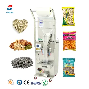 trockenfutter-gewichtungs- und verpackungsmaschine 500 gm 1 kg 5 kg trockenfrucht trockenfutter erdnuss sonnenblumen samen mehl reis verpackungsmaschine