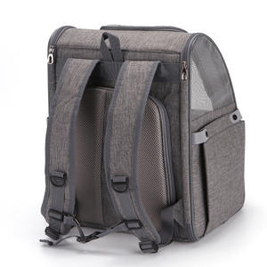 Bestseller <span class=keywords><strong>Outdoor</strong></span> Klassischer Polyester-Netz Hundeträger Atmungsaktiver Wasserdichter Rucksack mit Reißverschluss Umweltfreundlich 10kg Kapazität - Product Image 3