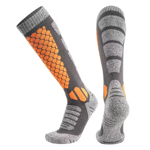 Wholesale Custom Logo Winter Wool <b>Socks</b> – Adult Outdoor Sport Crew <b>Socks</b> Moisture Wicking Warm Knitted Newest Design - Product Image 5