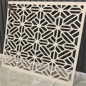 Aluminum Decorative Metal Panels Exterior Interior Laser Cut Screen Designs Wall System