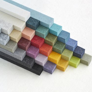 Tấm cách âm PET mật độ cao màu xám than nhạt 12mm, tấm cách âm bằng nỉ polyester - Product Image 2