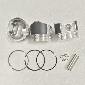 Kit de pistons 3D74E pour moteur de machine, kit de chemises 3TNE74 3D74, segments de piston et chemises de moteur 119623-22080 119623-22500 - Product Image 1