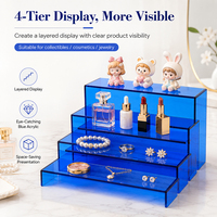 Présentoir Empilable en Acrylique Poli, Solution Tout-en-un pour Parfums, Objets de Collection et Présentation Commerciale