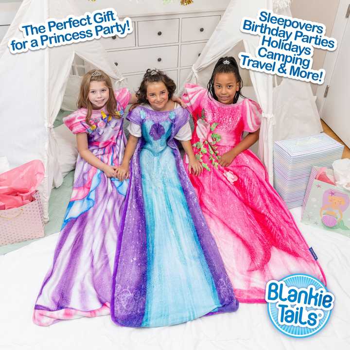 Unicorn Kids 5 12 Magical Cozy and Fun Sleepover Essential Blankie Tails Wearable Blanket