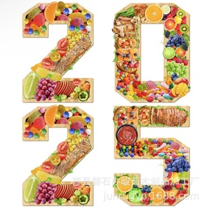 Bamboo Letter <b>Tray</b> 2025 Solid Color Serving Platter For Party Hotel Dining Decoration Cheeseboard Cake Plate - Product Image 4