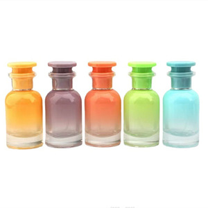 Frasco de perfume de vidrio degradado de lujo vacío con atomizador de presión y cierre de bayoneta, 30ml, 50ml, 100ml - Product Image 2