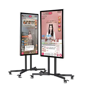 32 43 55 인치 HD 라이브 캐스트 스크린 교육 교육 인터랙티브 수직 화면 새로운 미디어 LCD 광고 플레이어