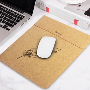 Boshiho Custom Eco Friendly Cork <b>Laptop</b> <b>Sleeve</b> Print Vegan Cork Pad Bag Vegan Pad Pouch for Pad - Product Image 6