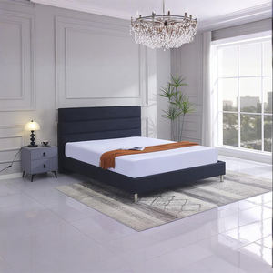 Manufacturers' Soft <b>Bed</b> Up-Holstered Bedroom Furniture Set Upholstered <b>Beds</b> Morden King Double Size Wood <b>Bed</b> Frames - Product Image 2