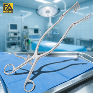เครื่องมือผ่าตัดแบบแมนนวล Najmmy Beckman Retractor ผลิตจากสแตนเลสสตีล ได้รับการรับรองมาตรฐาน CE ISO สำหรับการผ่าตัดทั่วไป - Product Image 2