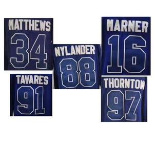 เสื้อฮอกกี้น้ำแข็งโพลีเอสเตอร์สำหรับผู้ใหญ่แบบยูนิเซ็กซ์ พิมพ์ชื่อได้ตามสั่ง ผลิตจากโรงงานด้วยเทคนิคการถ่ายเทความร้อน ชุดทีมพร้อมโลโก้ด้านหน้า/ด้านหลัง - Product Image 2