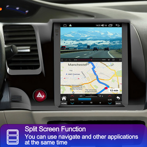 Lehx 8 core cho Tesla phong cách Android 12 Auto Carplay 4 gam đối với honda civic 2005 2006-2011 đài phát thanh xe đa phương tiện Máy nghe nhạc <span class=keywords><strong>GPS</strong></span> <span class=keywords><strong>navigation</strong></span> - Product Image 4