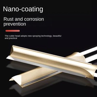 Tidyway coupeur droit professionnel à Double tranchant CNC mèches de routeur à bois fraise solide coupe rainurage gravure