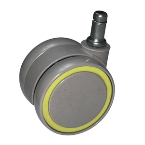 Taiwanian Modern Durable Silent Universal Casters for Office Chair-Hospital Commercial Use <b>Plastic</b> Caster <b>Wheels</b> Easy - Product Image 5