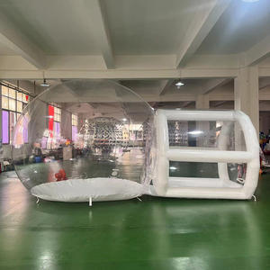 Meistverkauftes Kommerzielles Aufblasbares Transparentes Blasenhaus mit Hüpfender Blasenkuppel Campingmatratze für Partys und Outdoor-Events - Product Image 3