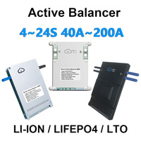 JK Smart EV/Solar 8S-24S 200A 300A Aktiver Balancer Schutzplatine Bluetooth APP/WiFi RS485 CAN Li-Ion LiFePO4 LTO Batterie