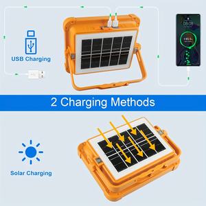 Luces de camping, luces LED solares de alta potencia para tiendas de campaña con imanes, potentes linternas y luces de emergencia para reparaciones bancarias - Product Image 2