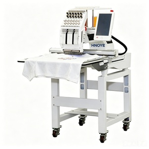 Machine à broder informatisée à tête unique 12 aiguilles 1200 tr/min pour broderie plate de casquettes et de t-shirts - Product Image 5