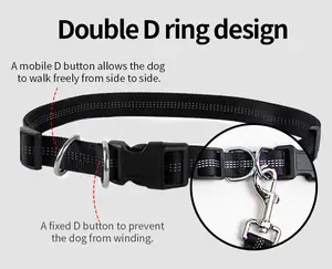 Tali kekang anjing kualitas tinggi bebas genggam tali anjing dengan tas lari Jogging tangan bebas tali anjing dengan sabuk pinggang yang dapat disesuaikan