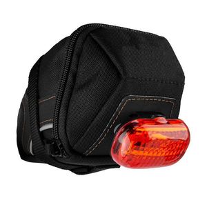 Bolsa de sillín de bicicleta resistente al agua de fábrica BSCI para bicicleta de montaña y carretera - Product Image 1