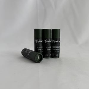 Recyclable Eco-Friendly Kraft Paper Tube for <b>Lipstick</b> Lotion Deodorant Lip Balm Packaging Cylindrical Shape Vanishing Printing - Product Image 6