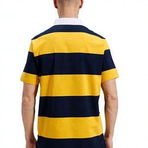 Meilleures ventes : Tissu piqué tricoté de haute qualité, anti-plis, avec logo personnalisé, 50% Coton/50% Polyester, 220 GSM, style décontracté, design et taille sur mesure - Product Image 5