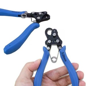 Alicates de <span class=keywords><strong>corte</strong></span> de acero al carbono, alfileres de bola rodante, fabricación de pendientes, 1,5 2,25, 3mm, Kit de anillo C de bobinado, alfileres de ojo OEM, colgante de joyería - Product Image 1