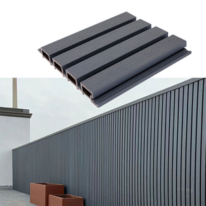 Revêtement mural extérieur en WPC personnalisé imperméable, panneau mural extérieur en composite bois-plastique - Product Image 4