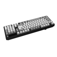 Clavier de jeu RGB 97 touches sans fil avec écran rotatif personnalisé, clavier mécanique