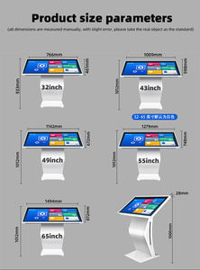 Terminal de libre-service publicitaire ultra-fin haute définition, kiosque interactif à écran LCD tactile, centre commercial, <span class=keywords><strong>magasin</strong></span> de détail - Product Image 6