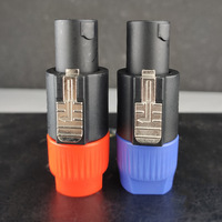 Connecteur audio jack mâle 4 broches NL4FC de haute qualité, câble Polo avec prise Speakon 4 pôles pour haut-parleurs stéréo mâles