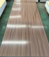 Prix Compétitif Placage Bois de Bambou Charbon de Bois Brillant Imperméable 5/8mm 1220*2440mm pour Décoration Murale Hôtel Bar Villa