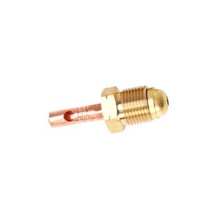 ขั้วต่อหัวเชื่อมทิก เกลียว M22 ขนาด 66 มม. ชุบทองแดง สำหรับเชื่อมอาร์กอน - Product Image 3