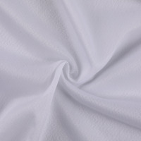 Tissu d'entoilage tissé fusible élastique circulaire à interfaçage tricoté en tricot de polyester 100%
